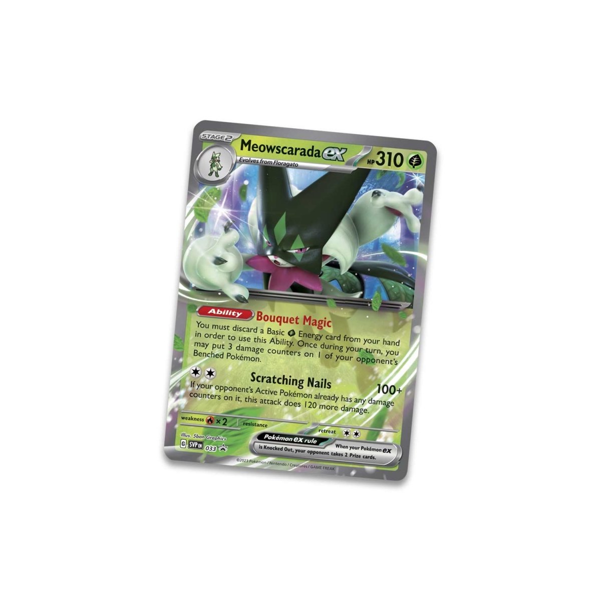 Paldea Partners Tins: Meowscarada ex Tin