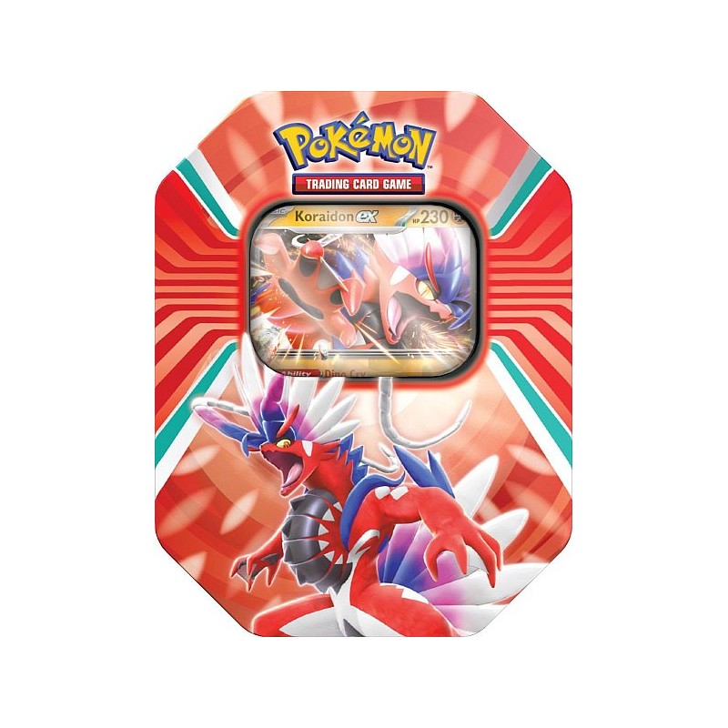 Paldea Legends Tins: Koraidon ex Tin
