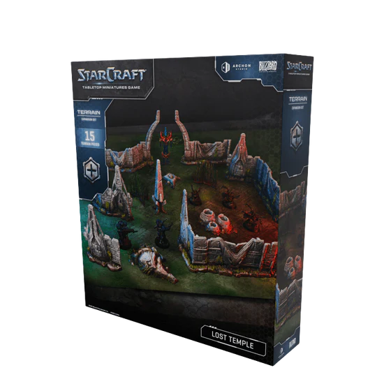StarCraft® The Miniatures Game - Lost Temple - Terrain Expansion Set - EN