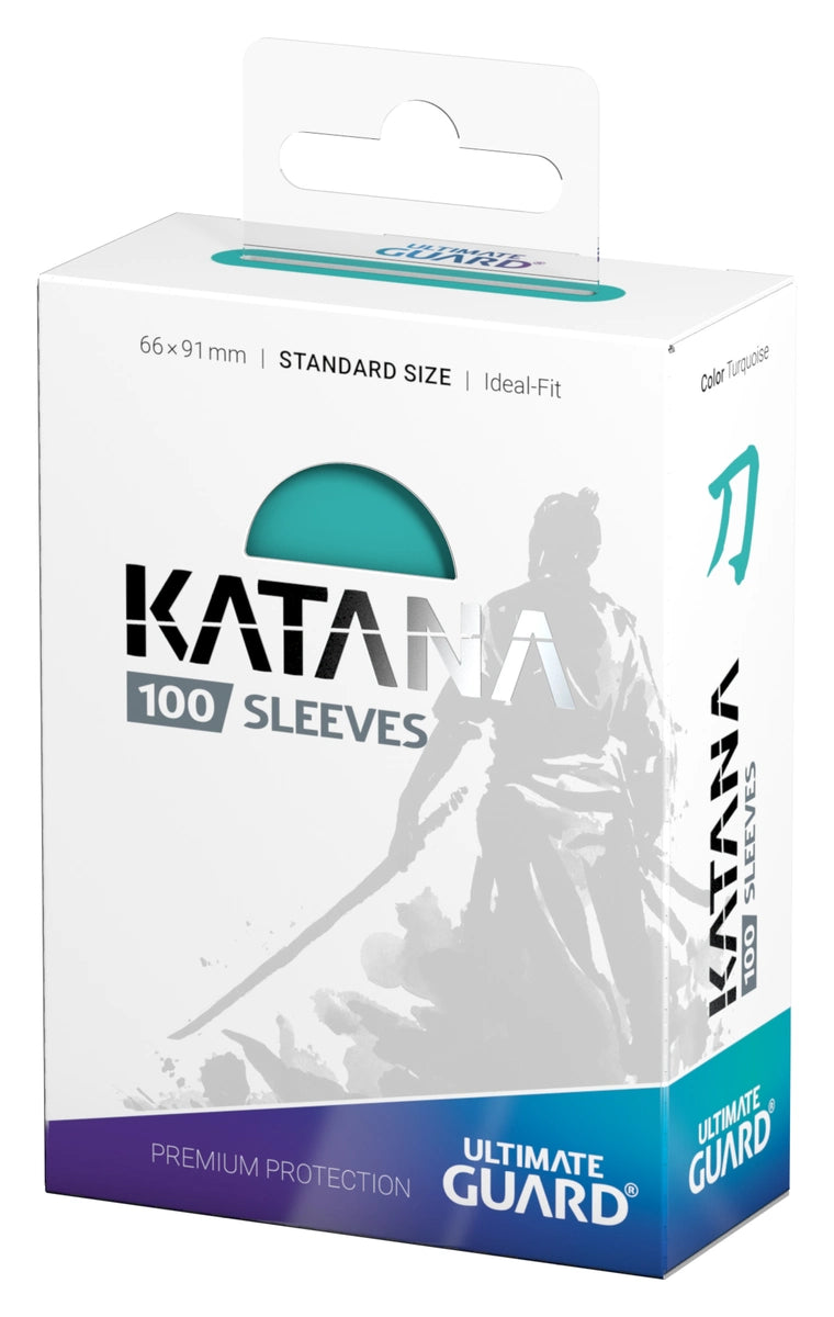 Ultimate Guard Katana 100 Sleeves Standard Size - Turquoise