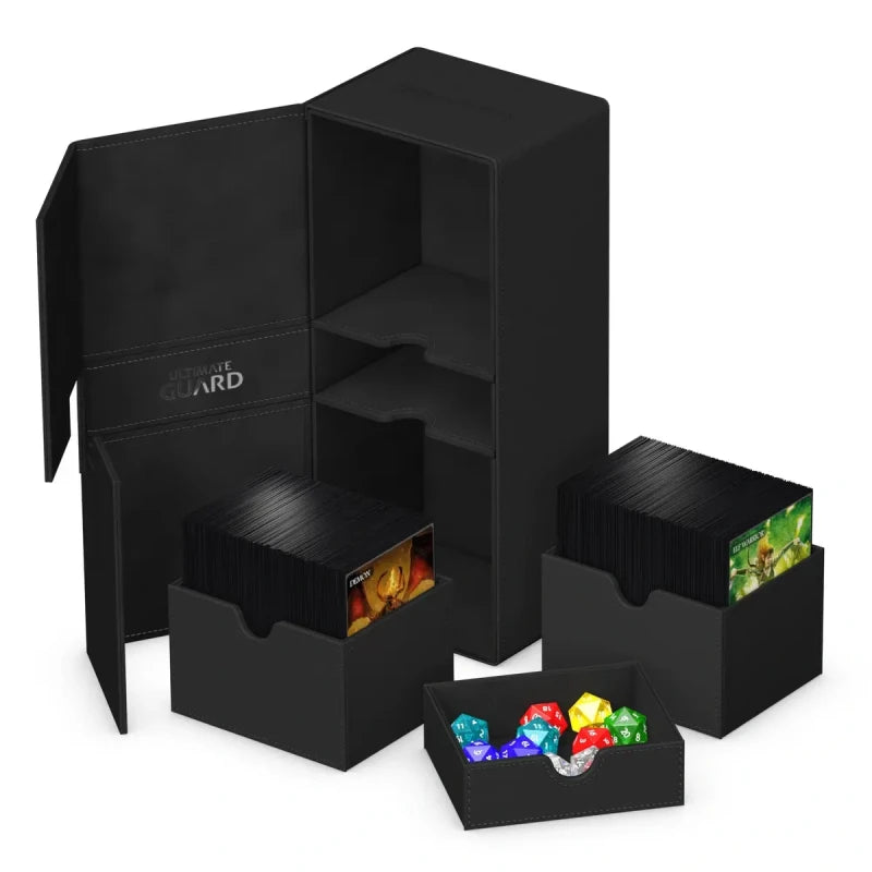 Ultimate Guard Twin Flip N' Tray 266+ Xenoskin - Black