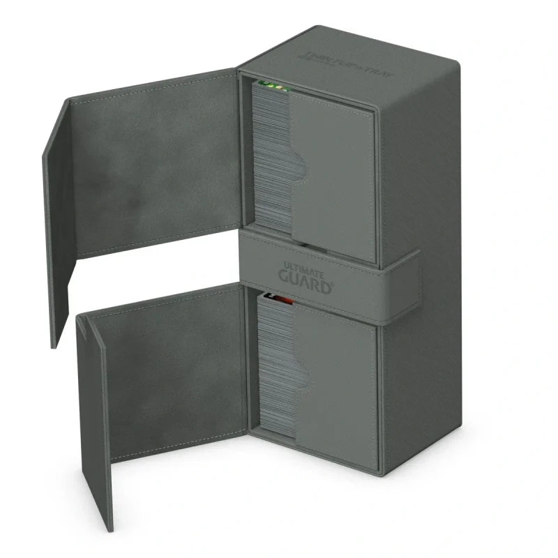 Ultimate Guard Twin Flip N' Tray 266+ Xenoskin - Gray