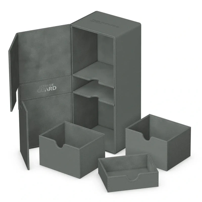 Ultimate Guard Twin Flip N' Tray 266+ Xenoskin - Gray