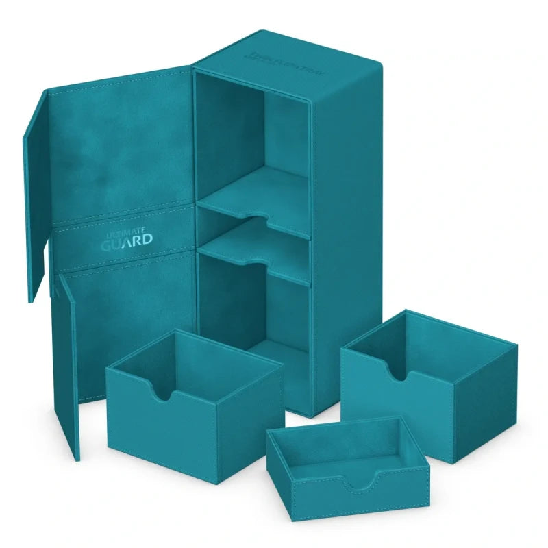 Ultimate Guard Twin Flip N' Tray 266+ Xenoskin - Petrol