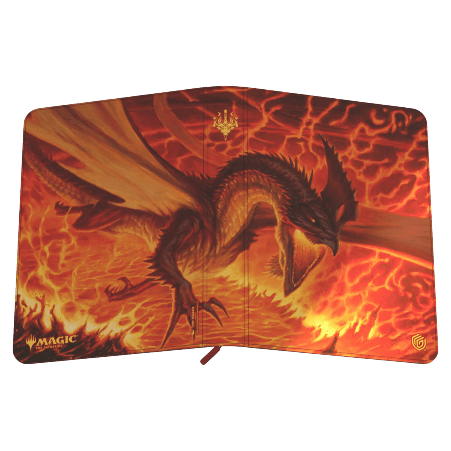 Ultimate Guard: MTG Tarkir Dragonstorm "Magmatic Hellkite" - Zipfolio 360 Xenoskin