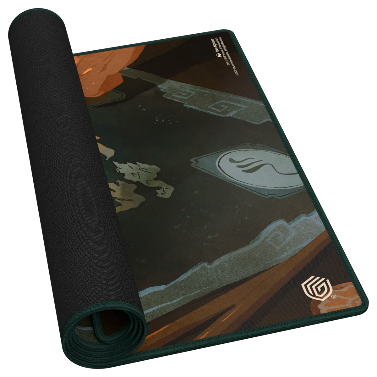 Magic: The Gathering - AVATAR: "White Lotus Tile" Stitched Playmat