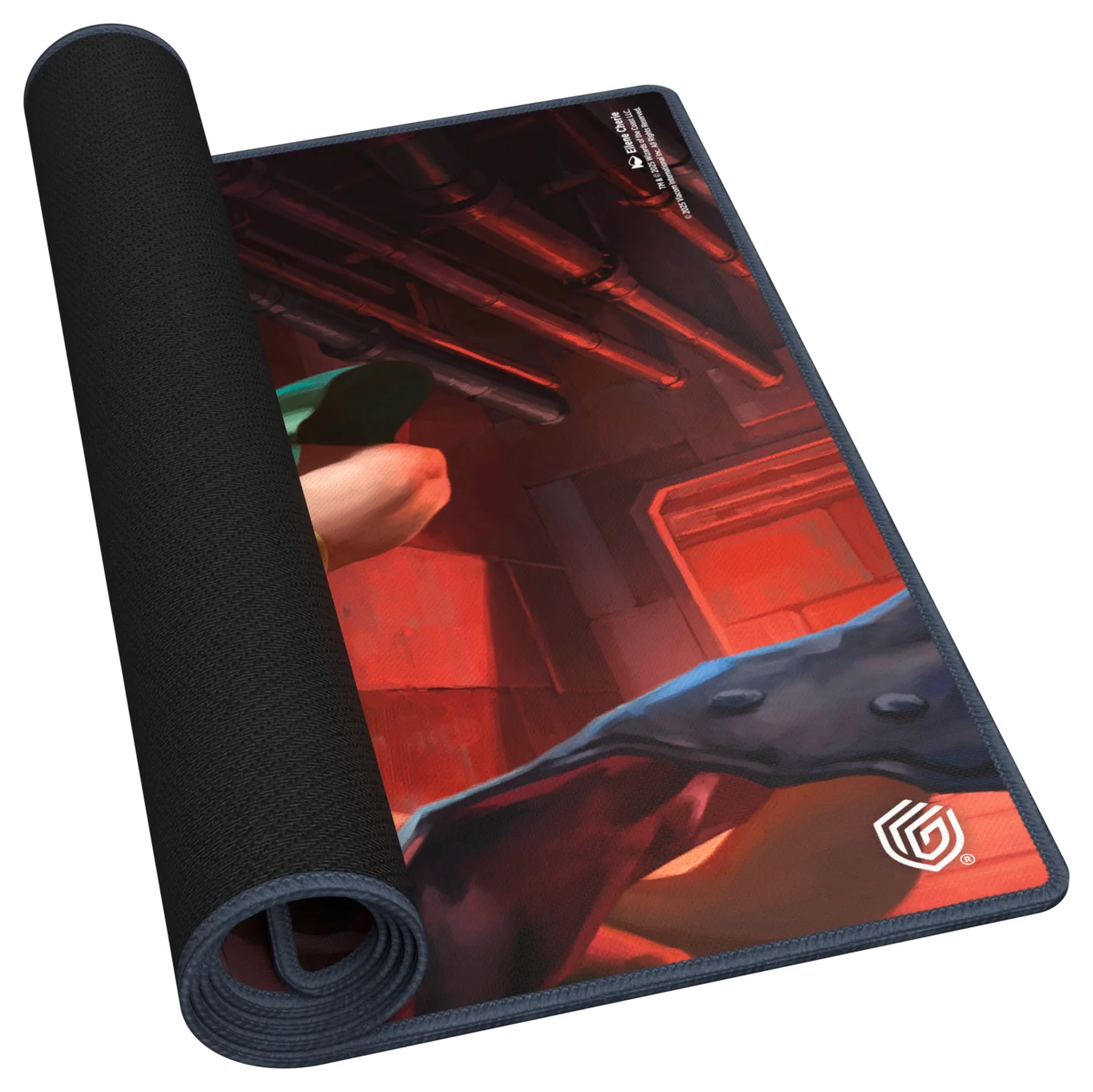 Playmat - Magic: The Gathering - AVATAR: "Toph the First Metarbender" Stitched