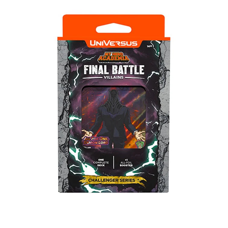 Universus CCG - My Hero Academia: Final Battle Challenger Series Deck - Villains