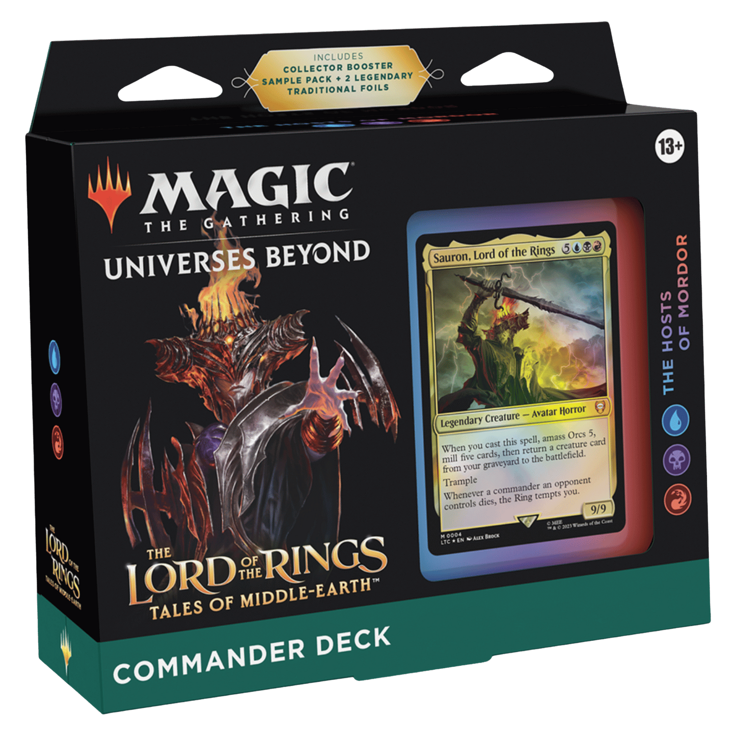 Commander: The Lord of the Rings: Tales of Middle-earth: "The Hosts of Mordor" Commander Deck