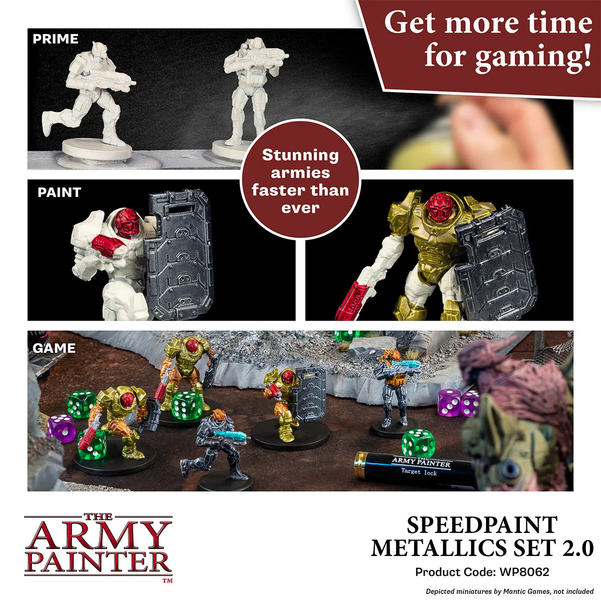 The Army Painter - Speedpaint 2.0 Metallics Set