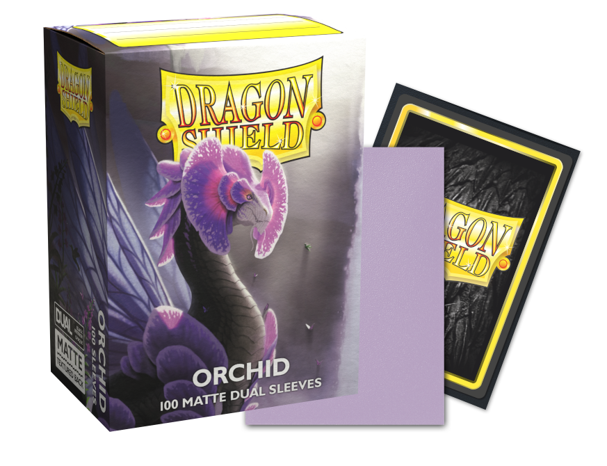 Dragon Shield Dual Matte Sleeves - Orchid (100 Sleeves)