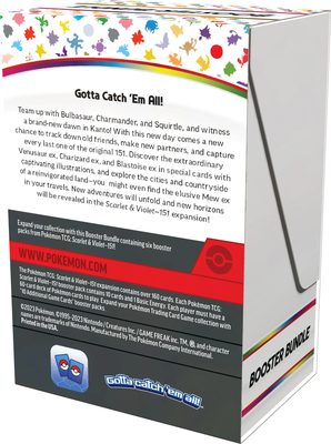 Scarlet & Violet 151 Booster Bundle - 6 boosters (EN)