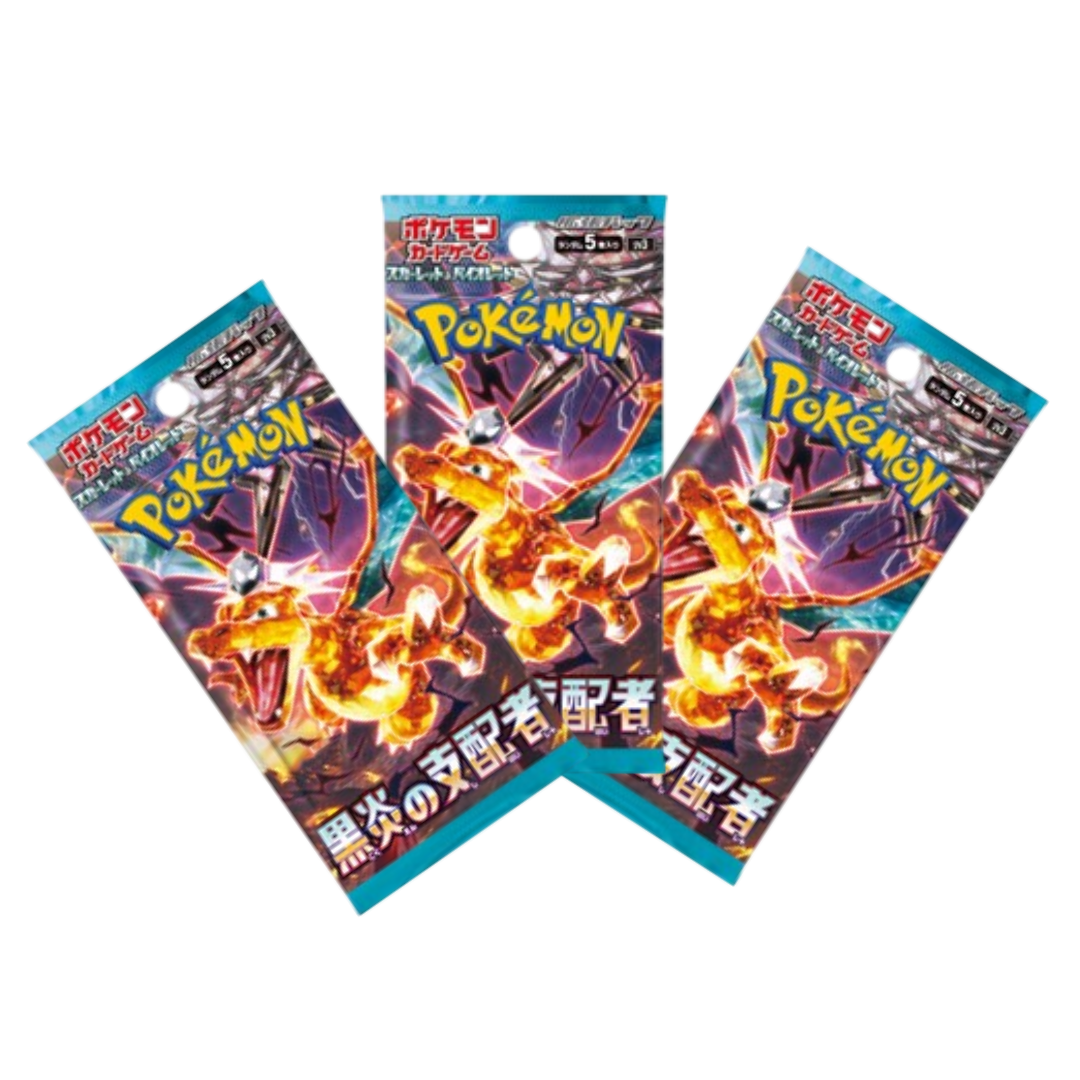 Pokemon TCG: Ruler Of The Black Flame sv3 Booster Box - Korean