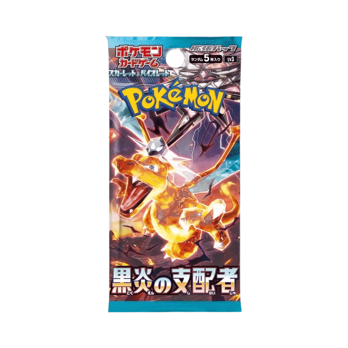 Pokemon TCG: Ruler Of The Black Flame sv3 Booster - Japanese