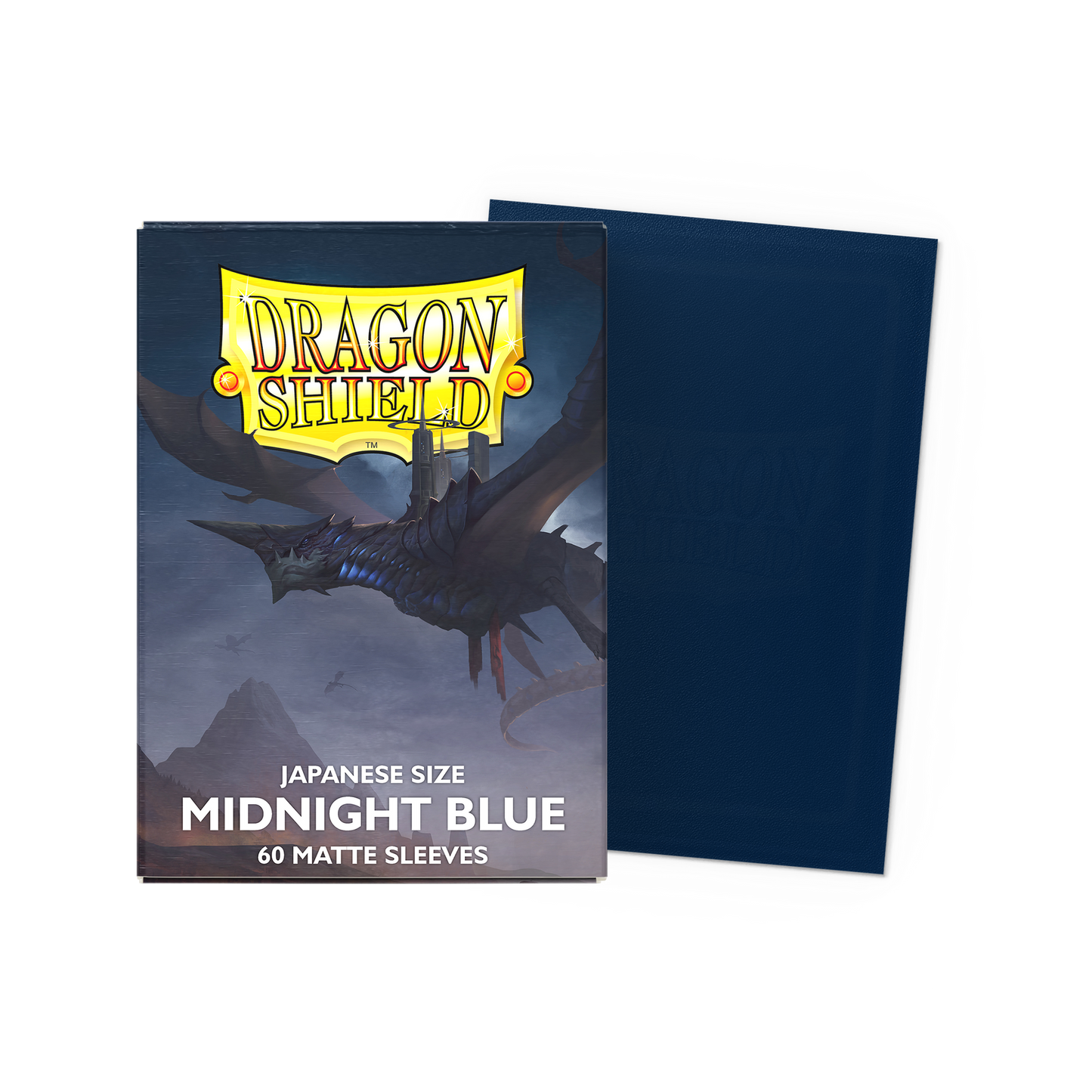 100 Dragon Shield Matte Sleeves - Midnight Blue