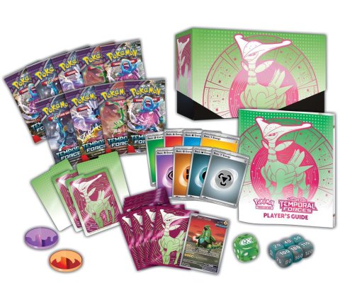 Pokemon - Scarlet & Violet Temporal Forces Elite Trainer Box: Iron Leaves