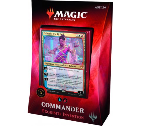 Magic: the Gathering - Commander 2018: Commander Deck: Exquisite Invention (Blue & Red)