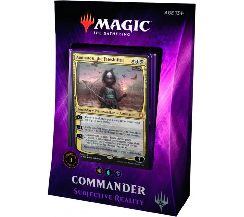 Magic: the Gathering - Commander 2018: Commander Deck: Subjective Reality (White, Blue & Black)