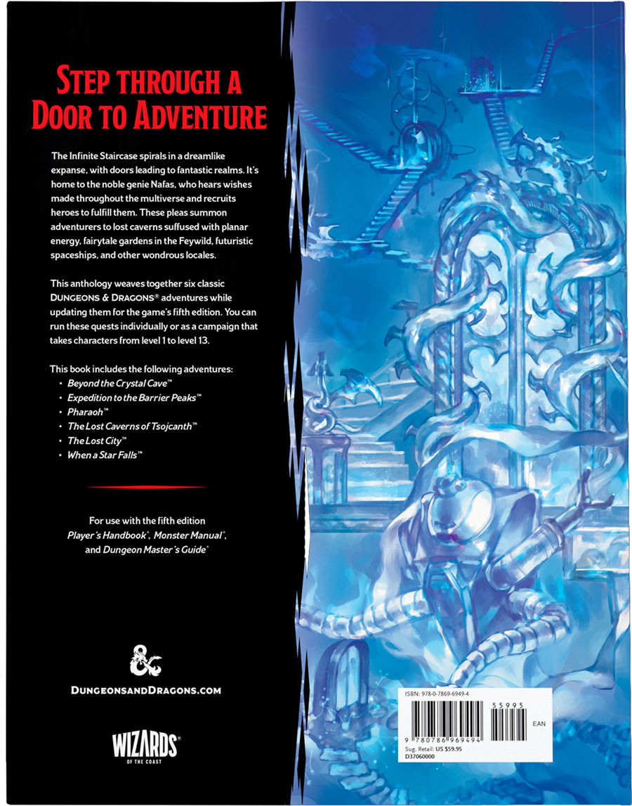 Dungeons and Dragons - Quests from the Infinite Staircase Hard Cover - EN