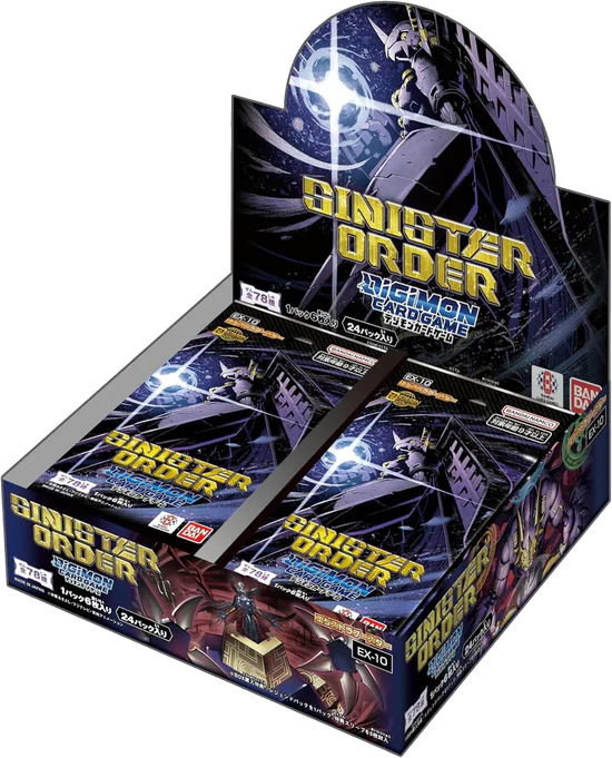 Digimon Card Game - Sinister Order EX10 Extra Booster Display (24 Packs)