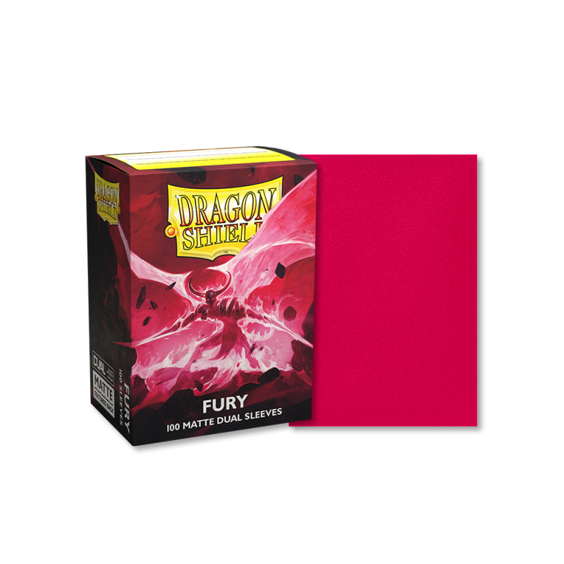 Dragon Shield - Standard Sleeves Matte Fury (100 Sleeves)