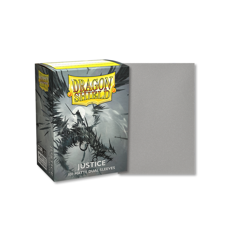 Dragon Shield Sleeves - Standard size - Matte Dual - Justice (100 Sleeves)