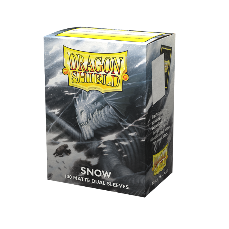 Dragon Shield Standard Matte Dual Sleeves Snow