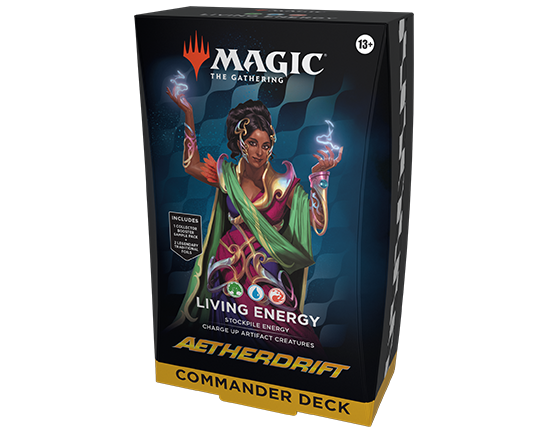 Aetherdrift: "Living Energy" Commander Deck
