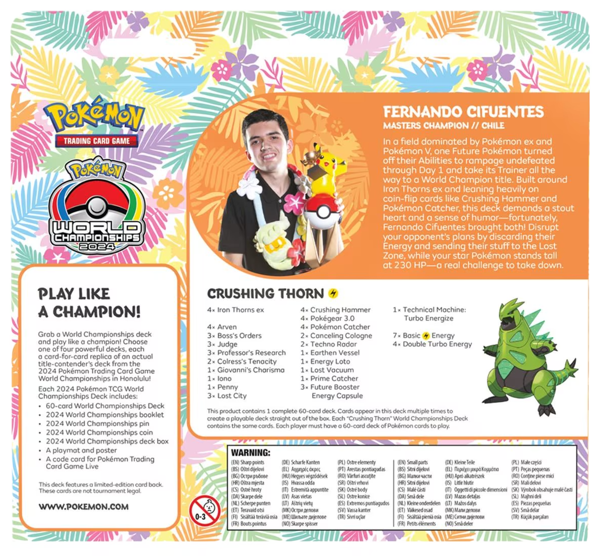 2024 Pokémon World Championship Deck – Fernando Cifuentes