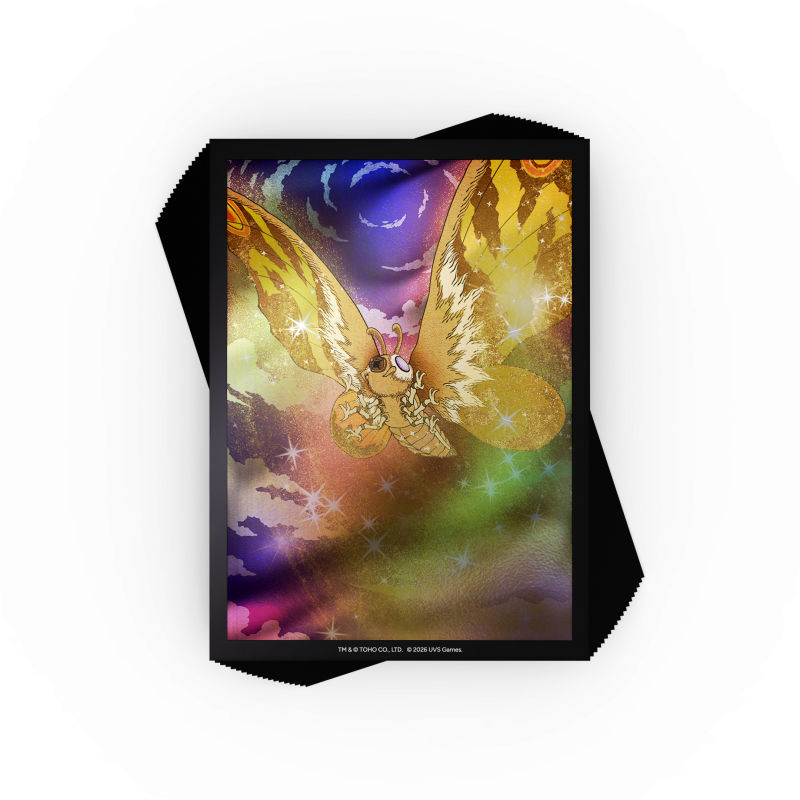 Universus - Godzilla: Reign of Kaiju Sleeves: Mothra, Divine Moth (100 Sleeves)