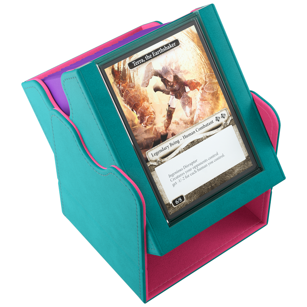 Gamegenic - Squire PLUS 100+ XL Convertible - Teal/Pink