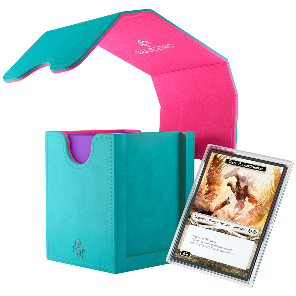 Gamegenic - Squire PLUS 100+ XL Convertible - Teal/Pink