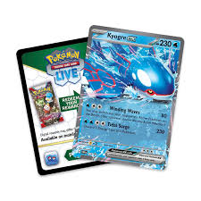 Azure Legends Tins: Kyogre ex Tin (4 Boosters)