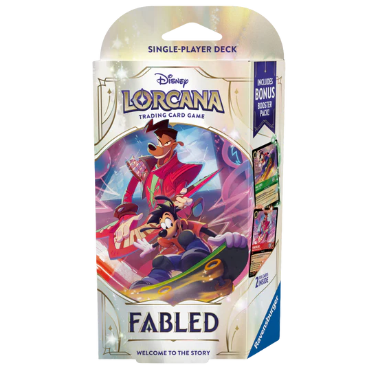 Disney Lorcana TCG - Fabled - Starter Deck - Ruby and Emerald