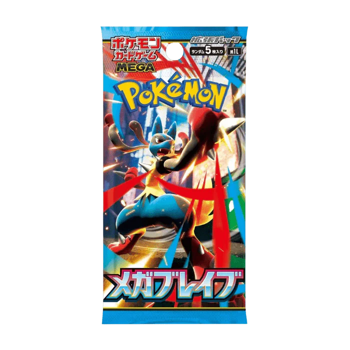 Pokémon TCG: Mega Brave Booster Pack (Japanese)
