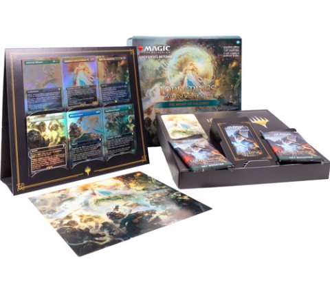 Magic: the Gathering - Lord of the Rings: Tales of Middle-earth Scene Box: The Might of Galadriel (incl. 3 set boosters)