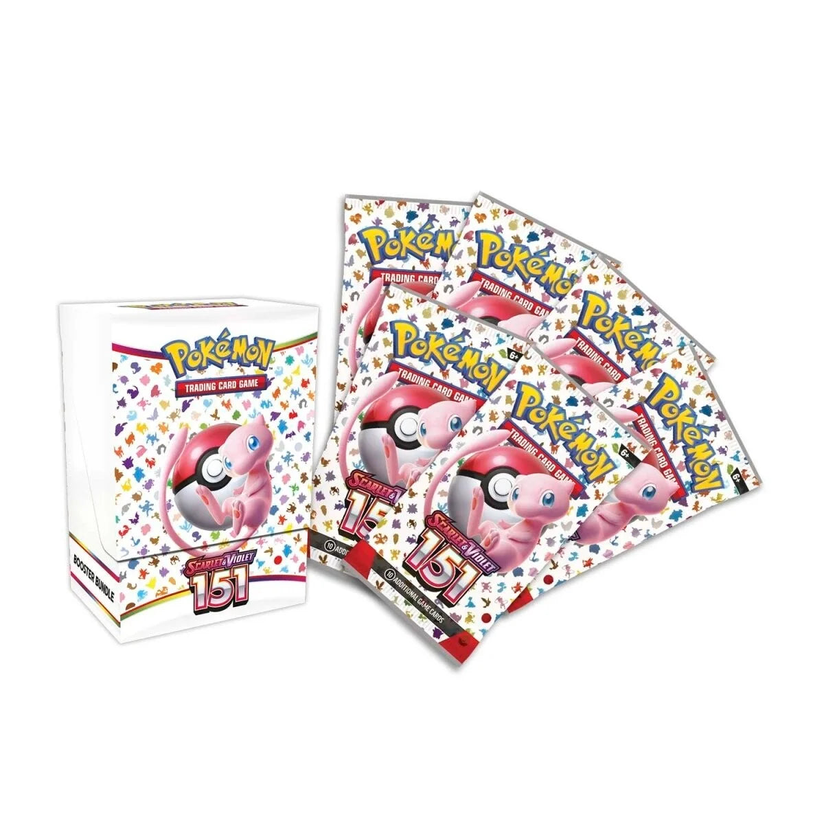 Scarlet & Violet 151 Booster Bundle - 6 boosters (EN)