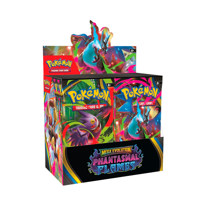 Pokmon Phantasmal Flames Booster Box (English) Templars Arena Gamecenter Pokmon Phantasmal Flames Booster Box (English) Templars Arena Gamecenter
