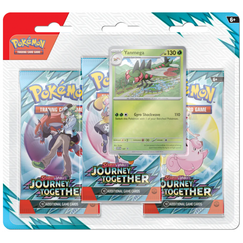 Journey Together: Yanmega 3-Pack Blister