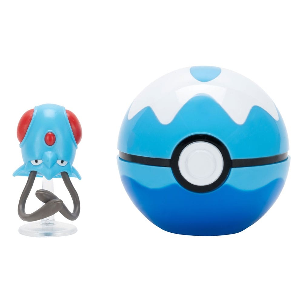 Pokémon Clip 'N' Go (Tentacool with Dive Ball)