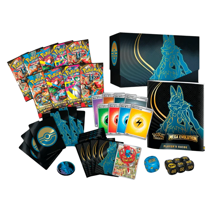 Pokémon TCG - Mega Evolution: Mega Lucario Elite Trainer Box (English)