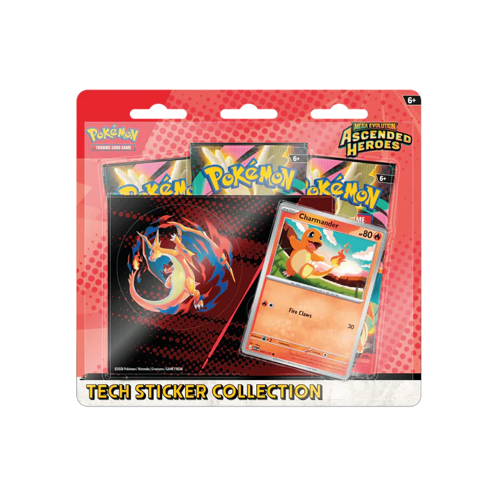 Pokemon ME2.5 - Ascended Heroes Tech Sticker Charmander