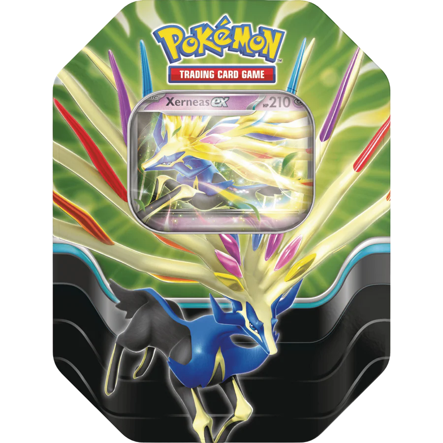 Azure Legends Tins: Xerneas ex Tin (4 Boosters)