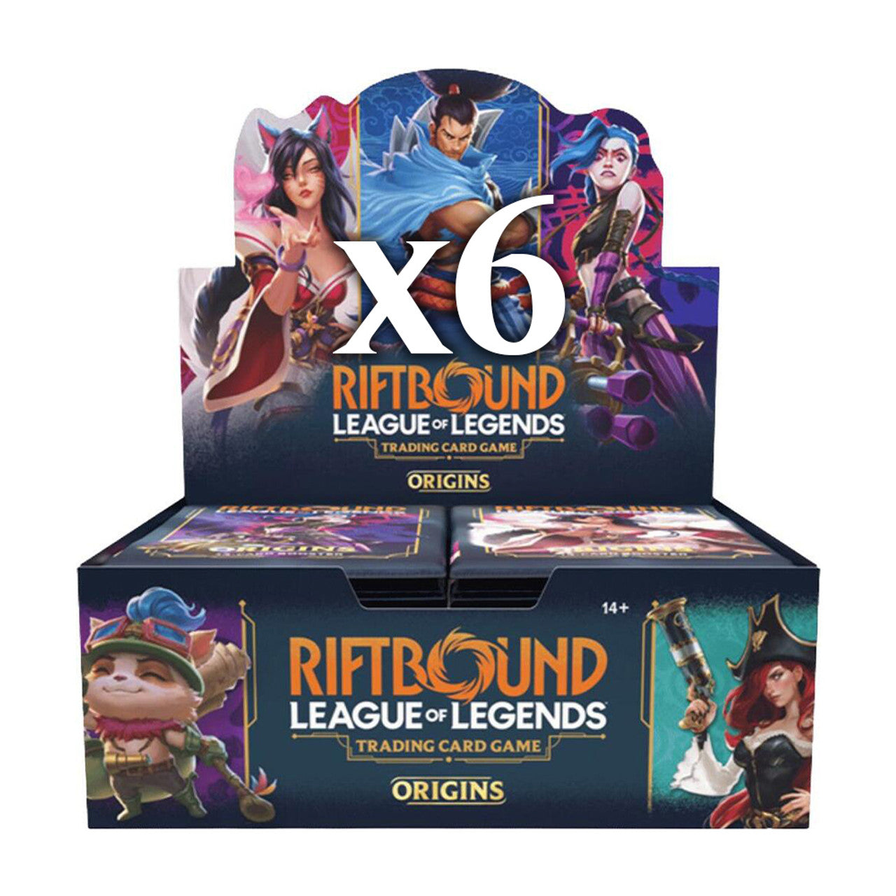Riftbound Origins Case (6x Booster Box) Templars Arena Gamecenter Riftbound Origins Case (6x Booster Box) Templars Arena Gamecenter