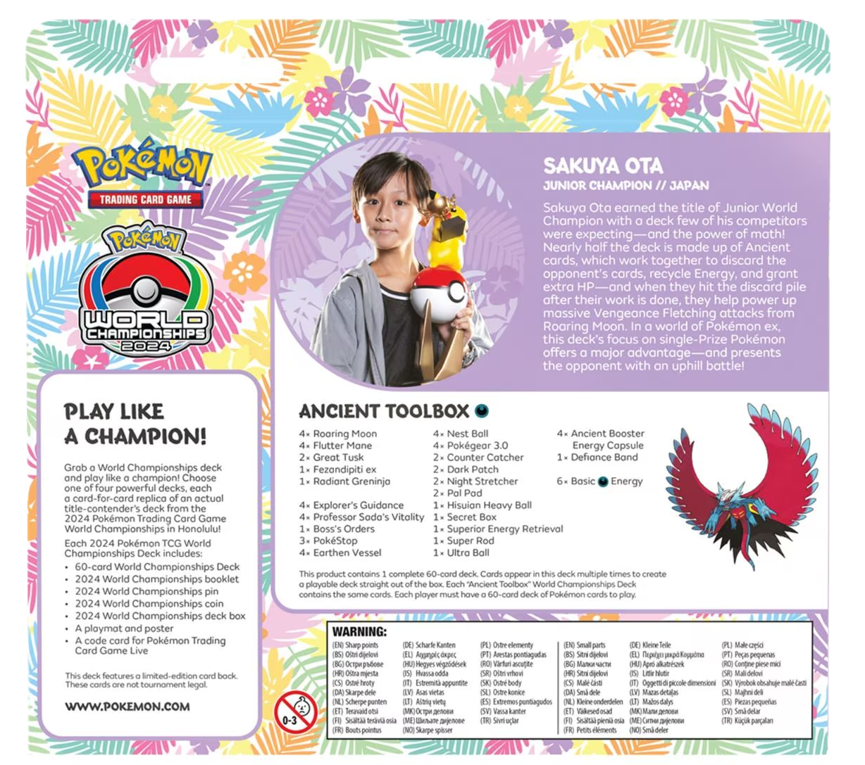 2024 Pokémon World Championship Deck – Sakuya Ota