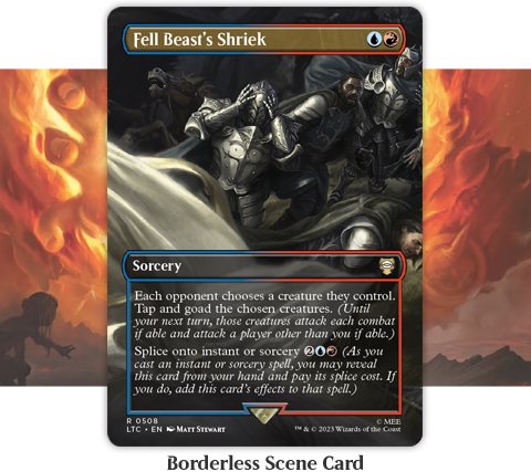 Magic: the Gathering - Lord of the Rings: Tales of Middle-earth Scene Box: Gandalf in the Pelennor Fields (incl. 3 set boosters) - English