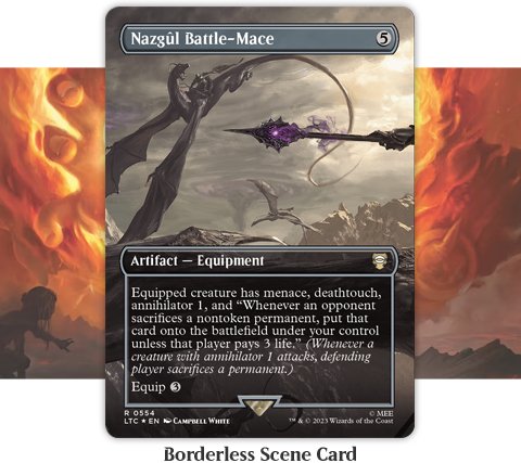 Magic: the Gathering - Lord of the Rings: Tales of Middle-earth Scene Box: Flight of the Witch-King (incl. 3 set boosters) - English