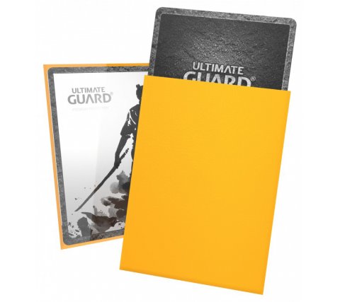 Ultimate Guard Katana 100 Sleeves Standard Size - Yellow