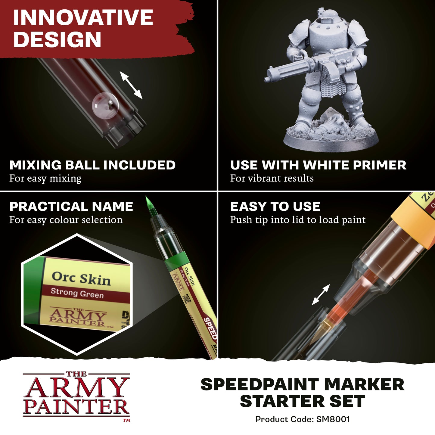 The Army Painter - Speedpaint Marker Starter Set