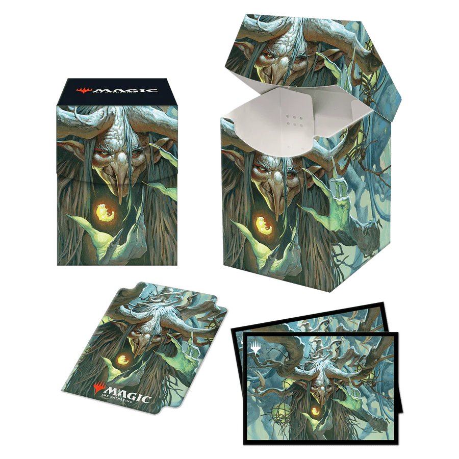 Magic the Gathering - Pro 100+ Deck & Sleeves - Box Commander for MtG